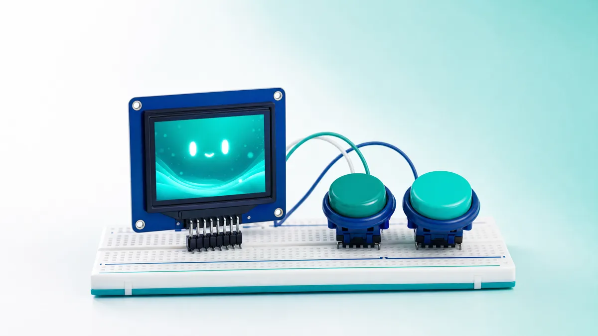 LCD Reaction Game